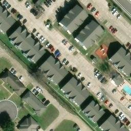 College Station Beach Volleyball Court #25 — aerial view