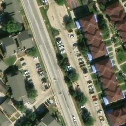 College Station Beach Volleyball Court #18 — aerial view