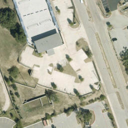 Austin Sports Center Sand — aerial view