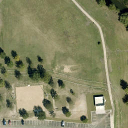 Round Rock Beach Volleyball Court #9 — aerial view