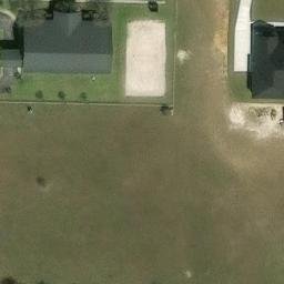 Escambia County Beach Volleyball Court #15 — aerial view