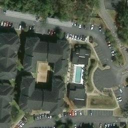 Ferry Pass Beach Volleyball Court #4 — aerial view