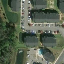 Ferry Pass Beach Volleyball Court #3 — aerial view