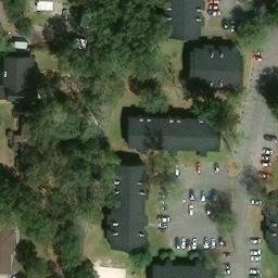 Ferry Pass Beach Volleyball Court #2 — aerial view