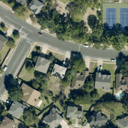 Brushy Creek Beach Volleyball Court #2 — aerial view
