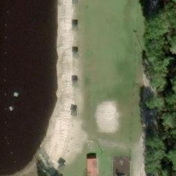 Beach Volleyball Court — aerial view