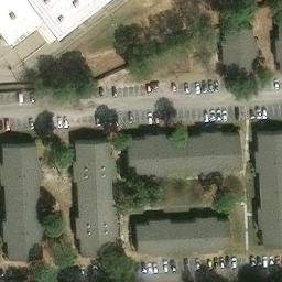 Ferry Pass Beach Volleyball Court #1 — aerial view