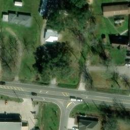 Beach House Volleyball — aerial view