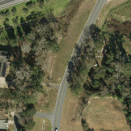 Exchange Beach Volleyball Courts — aerial view
