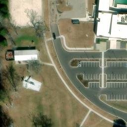 Baton Rouge Beach Volleyball Court #3 — aerial view