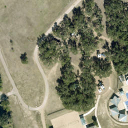 Cedar Park Beach Volleyball Court #6 — aerial view