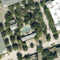 Jollyville Beach Volleyball Court #7 — aerial view
