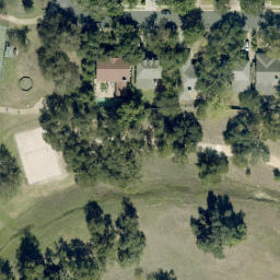 Jollyville Beach Volleyball Court #2 — aerial view
