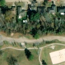 Millerville Beach Volleyball Court #2 — aerial view