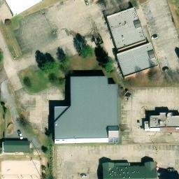 Sherwood Beach Volleyball Court #3 — aerial view
