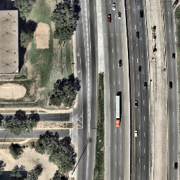 Austin Beach Volleyball Court #77 — aerial view