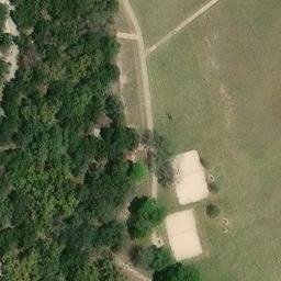 Lakeway Beach Volleyball Court #2 — aerial view
