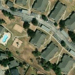 Elgin Beach Volleyball Court #3 — aerial view