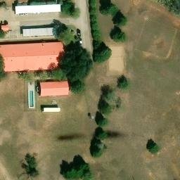 Elgin Beach Volleyball Court #1 — aerial view