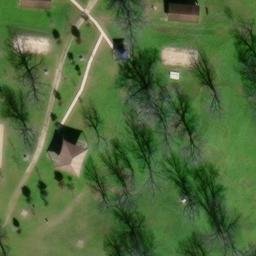 Travis County Beach Volleyball Court #2 — aerial view
