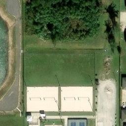 Lake Charles Beach Volleyball Court #5 — aerial view