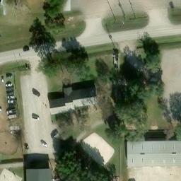 Harris County Beach Volleyball Court #34 — aerial view