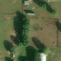 Sand Volleyball Court, Stagecoach, TX — aerial view