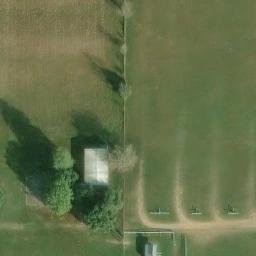Sand Volleyball Court, Stagecoach, TX — aerial view