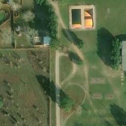 Sand Volleyball Court, Stagecoach, TX — aerial view