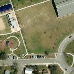 Buda Beach Volleyball Court #2 — aerial view