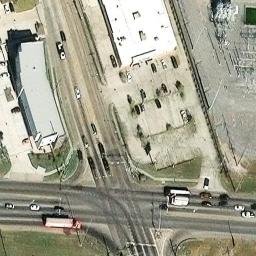 Bayou Beach — aerial view