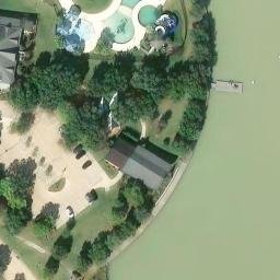 Bridgeland Beach Volleyball Court #1 — aerial view