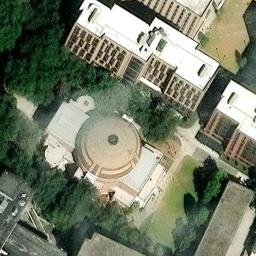 Uptown Beach Volleyball Court #1 — aerial view