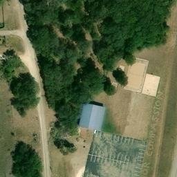 Lockhart Beach Volleyball Court — aerial view