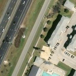 San Marcos Beach Volleyball Court #8 — aerial view