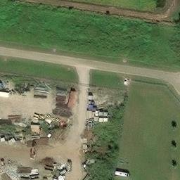 Vermilion Parish Beach Volleyball Court — aerial view