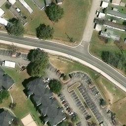 San Marcos Beach Volleyball Court #6 — aerial view