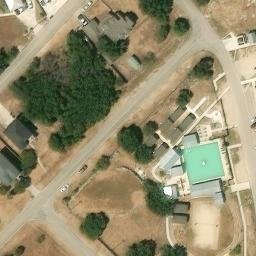 Comal County Beach Volleyball Court — aerial view