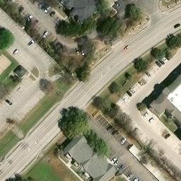 San Marcos Beach Volleyball Court #3 — aerial view