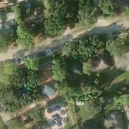 Jersey Village Beach Volleyball Court #2 — aerial view