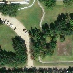 Inwood Beach Volleyball Court — aerial view