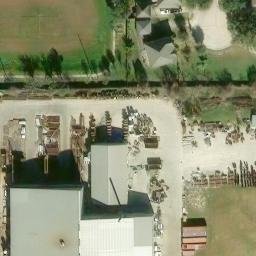 Harris County Beach Volleyball Court #17 — aerial view