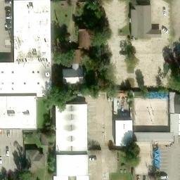 Central Northwest Houston Beach Volleyball Court #1 — aerial view