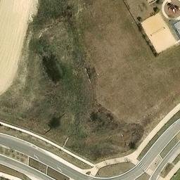 San Marcos Beach Volleyball Court #1 — aerial view