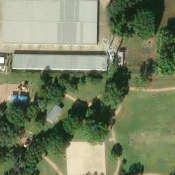 Harris County Beach Volleyball Court #9 — aerial view