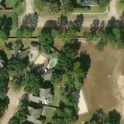 Cinco Ranch Beach Volleyball Court — aerial view