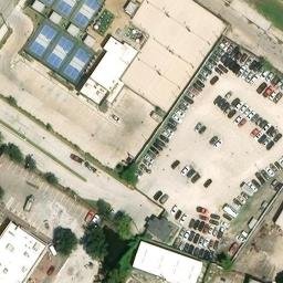 Second Ward Beach Volleyball Court — aerial view