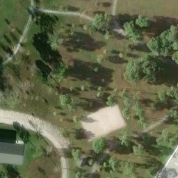 Baytown Beach Volleyball Court #2 — aerial view