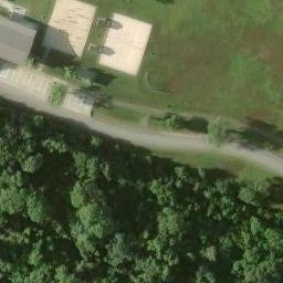 Baytown Beach Volleyball Court #1 — aerial view