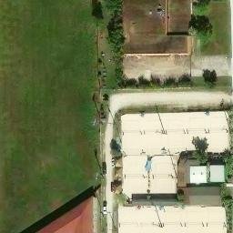 Gulfton Beach Volleyball Court #2 — aerial view